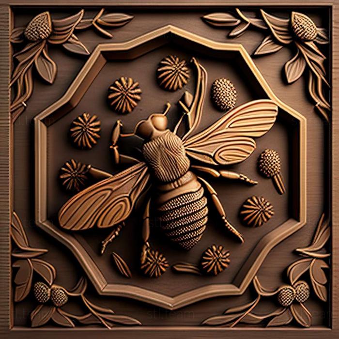 3D model bee (STL)